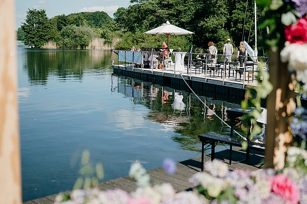 Fotospot beim Midsommer mit Blick auf den Steg
