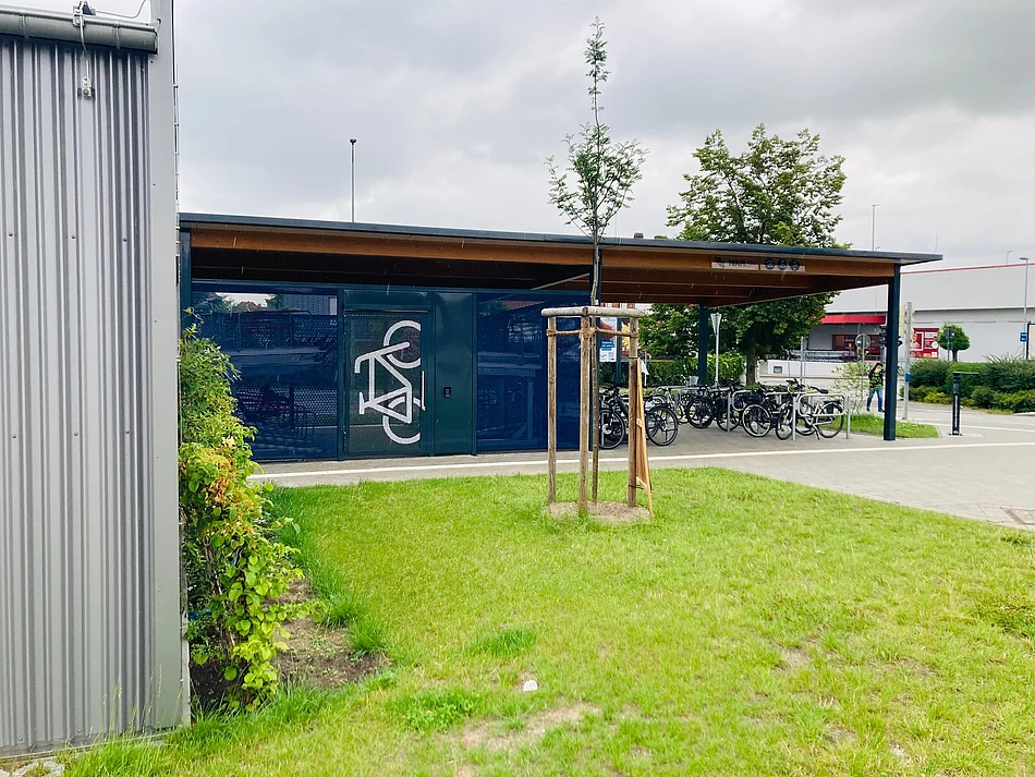 Bike and Ride Anlage am ZOB Bad Segeberg 1