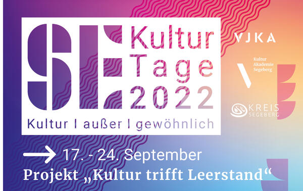 Bild vergrößern: SE-KulturTage 2022