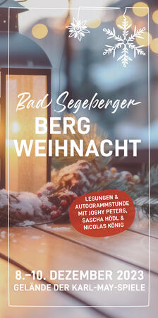 Titel Flyer Bad Segeberger Berg-Weihnacht