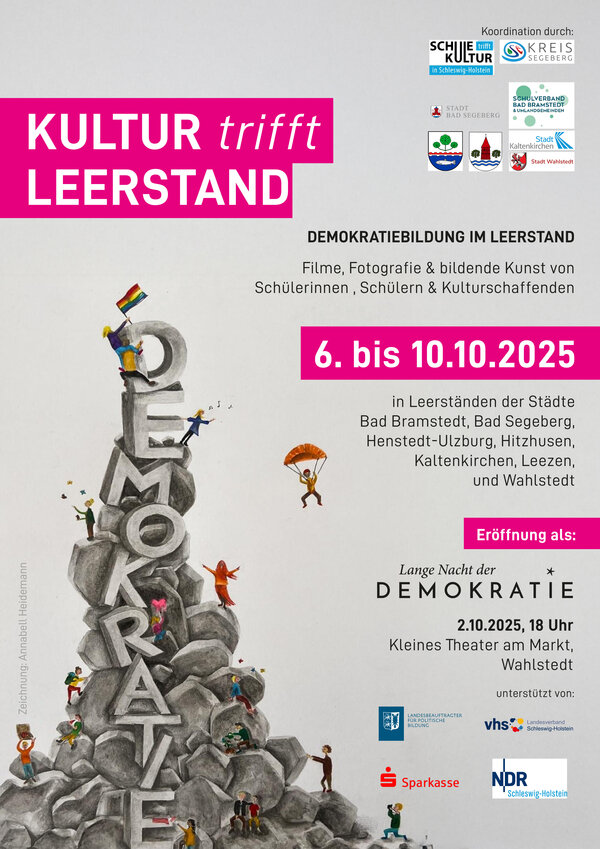 Bild vergrößern: Plakat Kultur trifft Leerstand